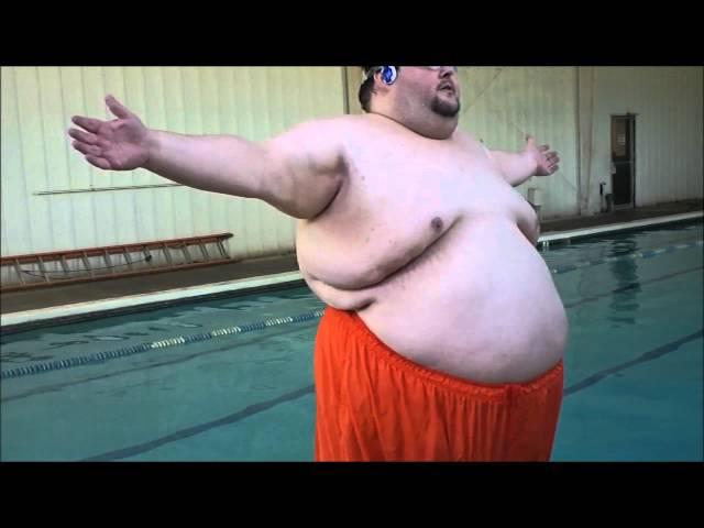 Dramatic Fat Guy Splash