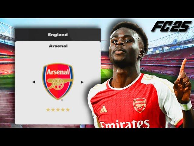 FC25 ARSENAL CAREER MODE (EPISODE 1)