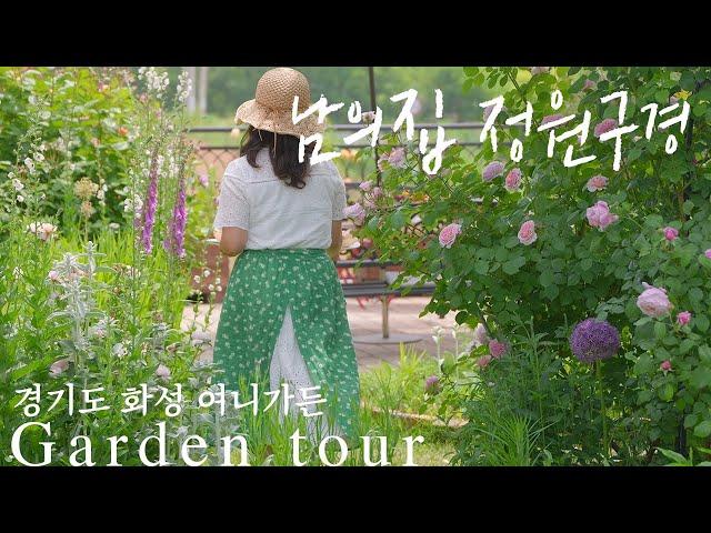 [garden tour] I can't believe that this garden is just 3 years old ! the garden full of roses.