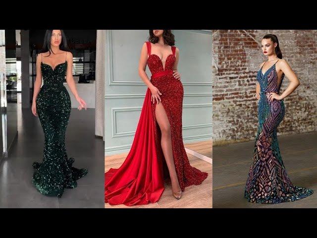 Beautiful Long Sequin Dress 2021; Long Sequin Dresses 2022