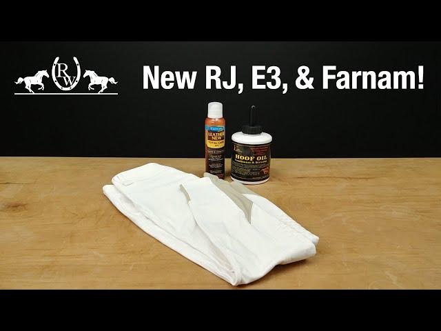 Brand New RJ Classic, E3 Products, and Farnam at Riding Warehouse!