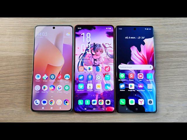 POCO F6 VS IQOO NEO 9 VS REALME GT 6T - ЧТО ЛУЧШЕ? ПОЛНОЕ СРАВНЕНИЕ!