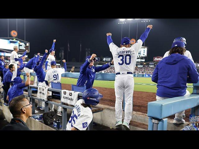 FULL INNING: The Dodgers finish off the Padres to advance to the NLCS!