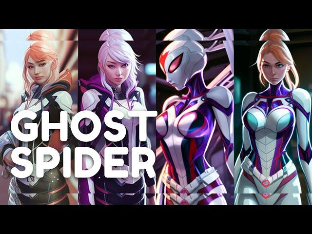 GHOST-SPIDER | SPIDER-VERSE | SPIDER-MAN | AI GENERATED