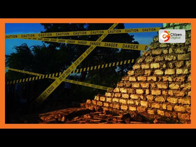 Five people killed after wall collapses in Jomvu, Mombasa