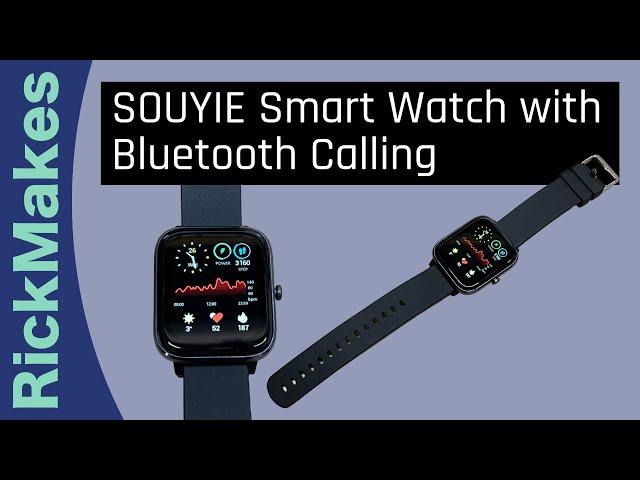 SOUYIE Smart Watch with Bluetooth Calling