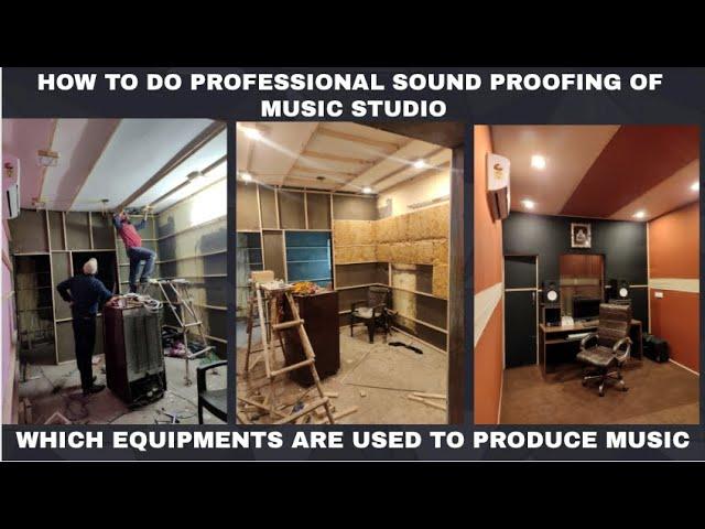 HOW TO DO PROFESSIONAL SOUND PROOFING OF  STUDIO | STEP BY STEP| JEONA VLOG 2