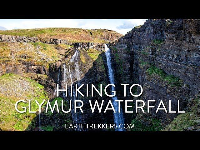 Hiking to Glymur Waterfall - Glymur, Iceland