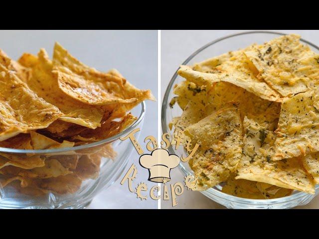 Cheesy Pita Chips / Чипсы из Лаваша с Сыром | A Tasty Recipe | Вкусный Рецепт