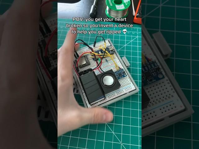 When An Engineer Gets Their Heart Broken  #electronics #arduino #engineering