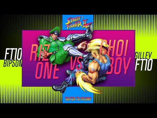 FT10 x2: Riz0ne vs. ChoiBoy [M. Bison vs. Guile Exhibition]