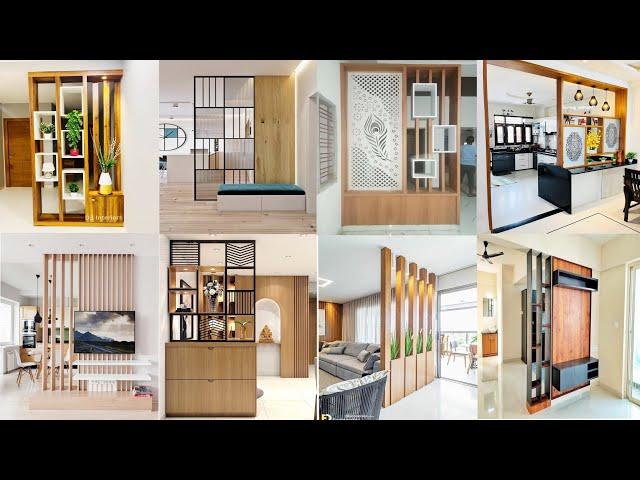 Top 50 Room Wall partition design 2024 Home Room Divider ideas New Partition wall design for Home