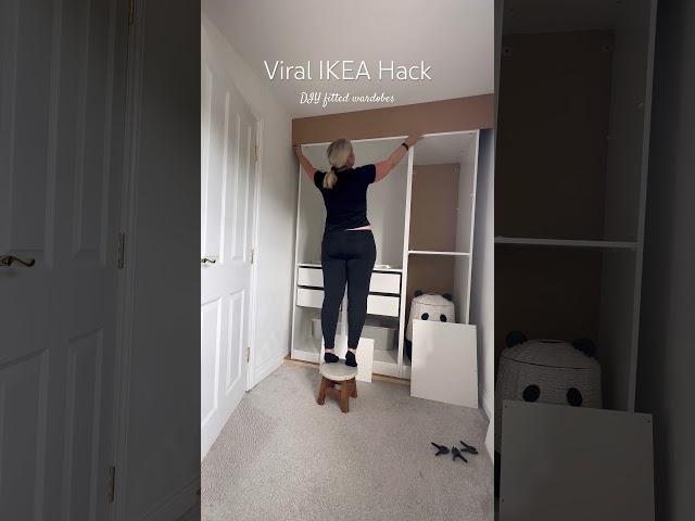 IKEA PAX wardrobe hack