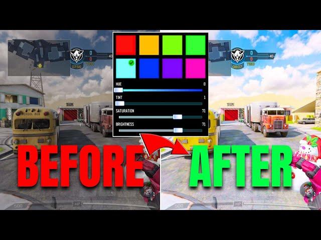 How to Adjust Colours in COD Mobile (SEE OPPONENTS EASIER)