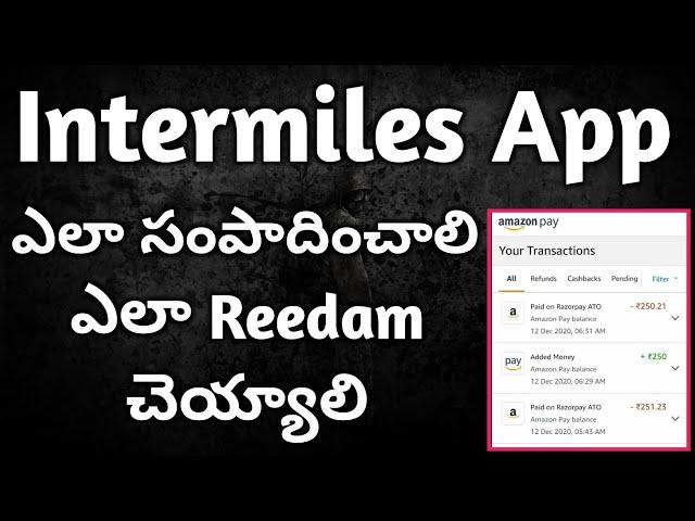 How To Earn Money With Intermiles app || How To Reedam Intermiles App || Gtricks