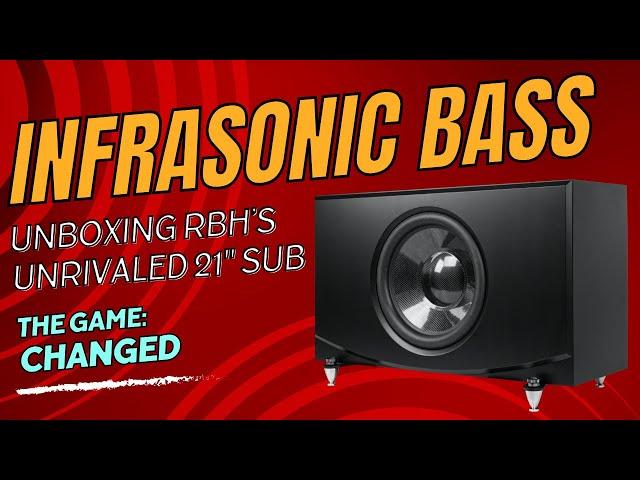 Unboxing Challenge: The MASSIVE  RBH Sound 21-SF/R 21" Infrasonic Subwoofer