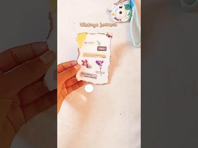 Journaling on a mini page #shorts #journal 