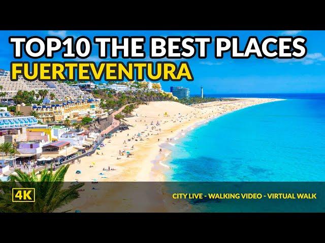 Fuerteventura TOP 10 The best places and beaches in Fuerteventura 4K