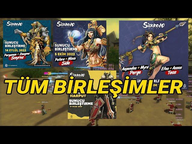 TÜM SUNUCU BİRLEŞİMLERİ | Silkroad Online Türkiye