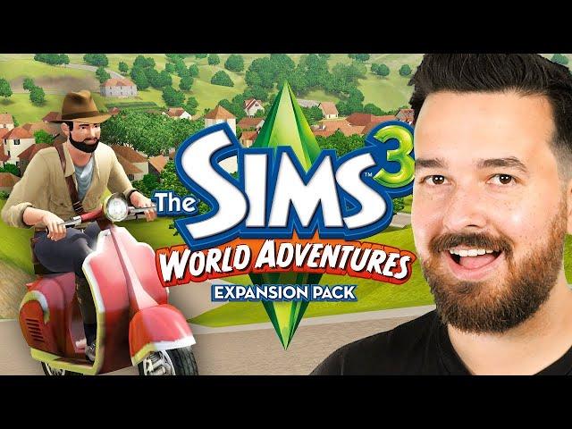 I played the Sims 3 World Adventures all day (Part 1)