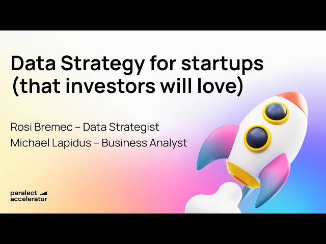 Data Strategy for early-stage startups (that investors will love)