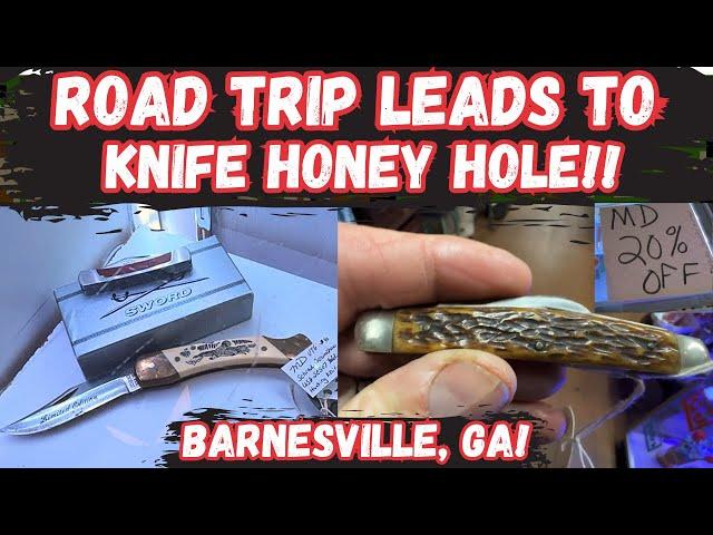 Road Trip Leads To Knife Honey Hole in Barnesville, GA!!