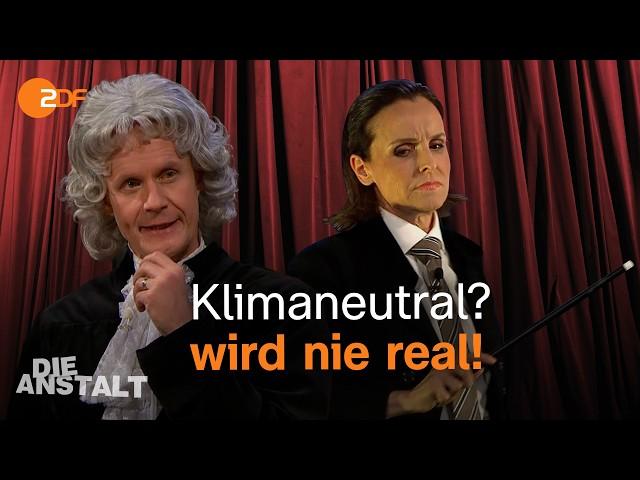 Ein Flug nach New York - Total klimaneutral | Die Anstalt