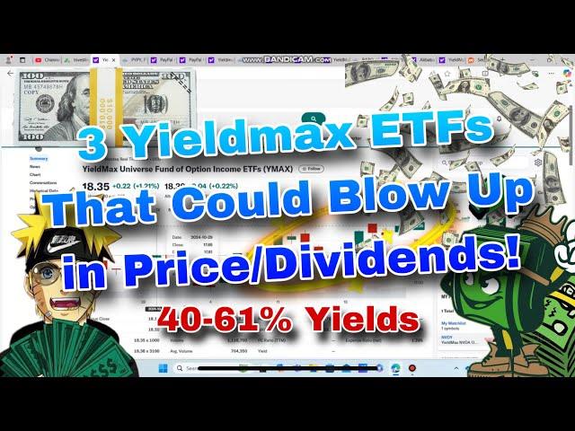 3 Yieldmax ETFs Top Picks For Dividend Increases & Price Appreciation (PYPY, DISO & BABO) NOW!