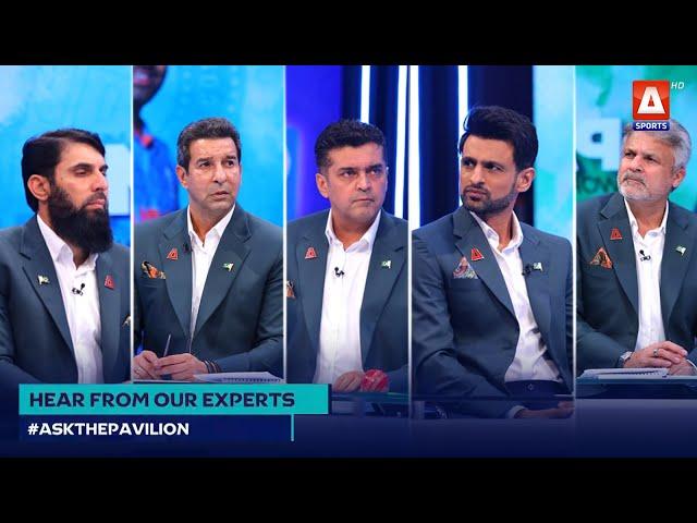 Ask The Pavilion -  PAKISTAN vs INDIA  - 14th Oct 2023 - A Sports HD