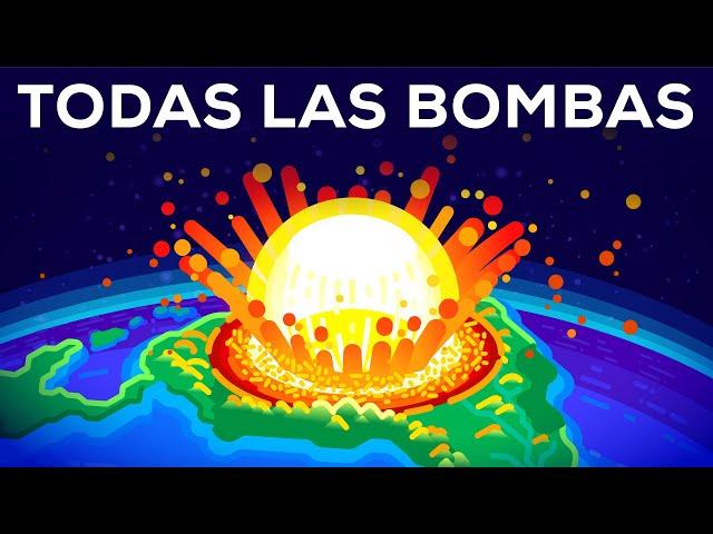 ¿Qué pasaría si detonásemos a la vez todas las bombas nucleares?