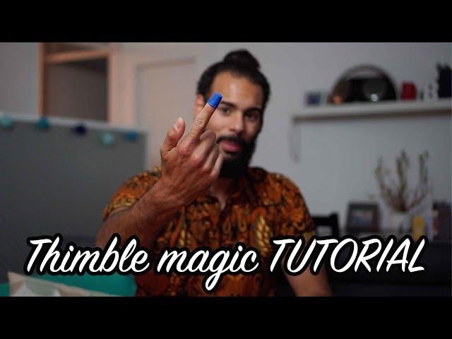 How to make a thimble vanish MAGIC TUTORIAL