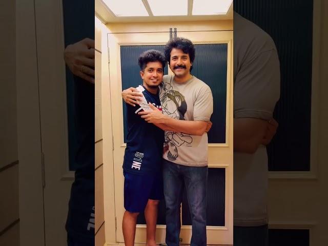 Sivakarthikeyan Anna hugged his fan #sivakarthikeyan #sk #Madharasi