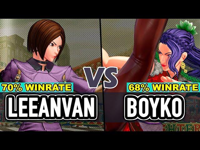 KOF XV ▰ LEEANVAN (Ángel/Whip/Isla) vs BOYKO (Blue Mary/Ángel/Luong)