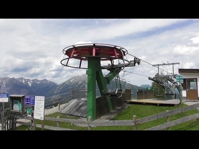 Die Marienbergbahn 2 in Biberwier (2-CLF - Girak) am 11.06.2018