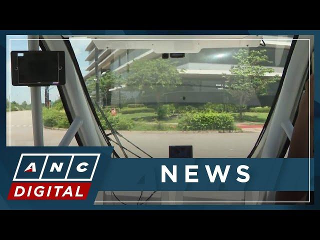 PH's first driverless bus begins operating in New Clark City | ANC