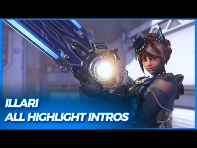 Overwatch 2 | Illari all highlight intros (with skins) [UP TO SEASON 14]