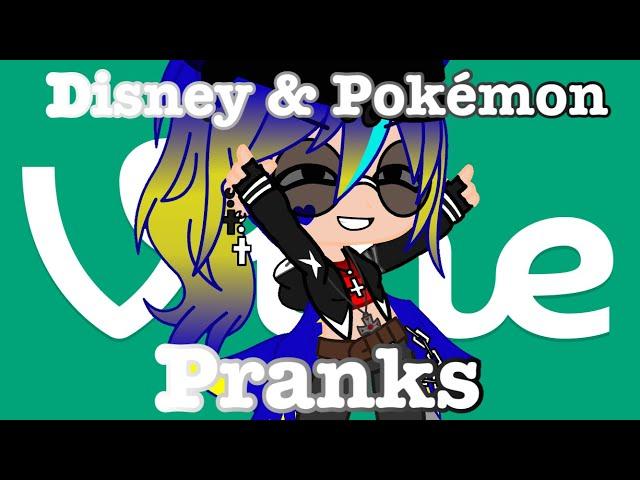 An April Fool’s Special// Disney & Pokémon Pranks// Gacha Club Vines