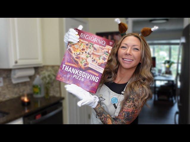 let's try digiorno's thanksgiving pizza!