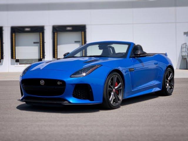 Jaguar F-Type SVR - Factory Exhaust Acceleration - TURN IT UP!