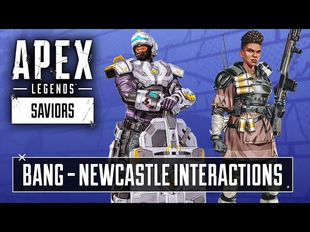 NEW All Bangalore and Newcastle Interactions Voice Lines - Apex Legends