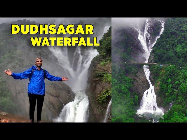 Dudhsagar Waterfall Guide | Dudhsagar Waterfall Trekking | How To Reach Dudhsagar Waterfall Goa