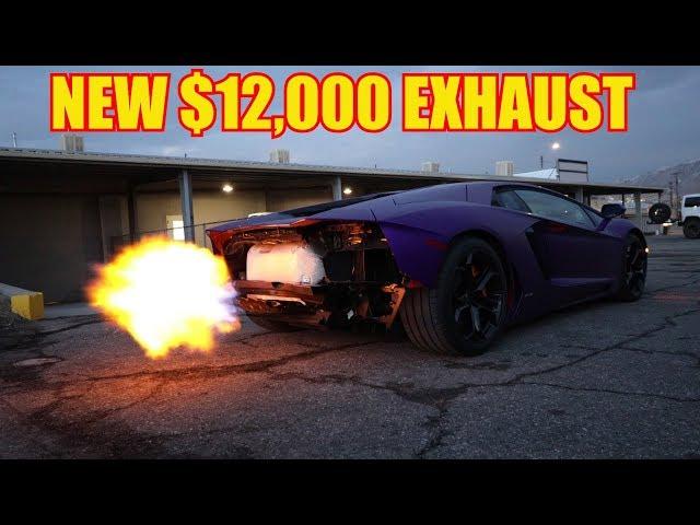 Maybe the Loudest Aventador in the World *Frequency Intelligence Exhaust*