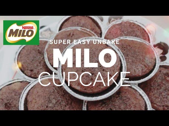 MILO CUPCAKES | NO OVEN | SUPER EASY & YUMMY !