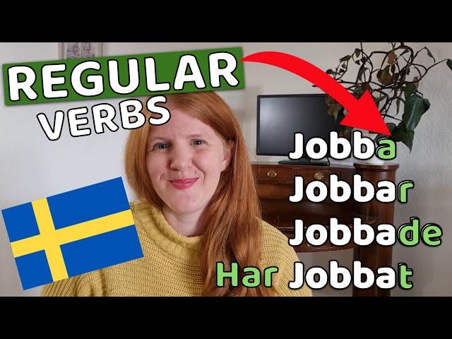 10 Regular Swedish verbs you NEED to know (and how to conjugate them) - Regelbundna verb