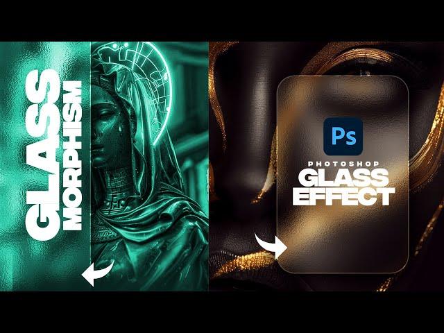 Get PRO LEVEL Glass Effects in Photoshop Editing PC with This Simple Hack!