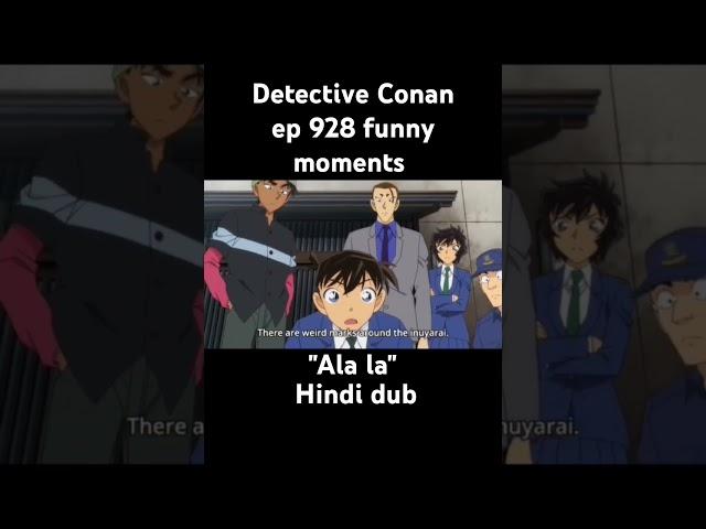 Detective Conan episode 928 funny moments in Hindi Dub #DetectiveConan#anime#hindidub#funny#viral