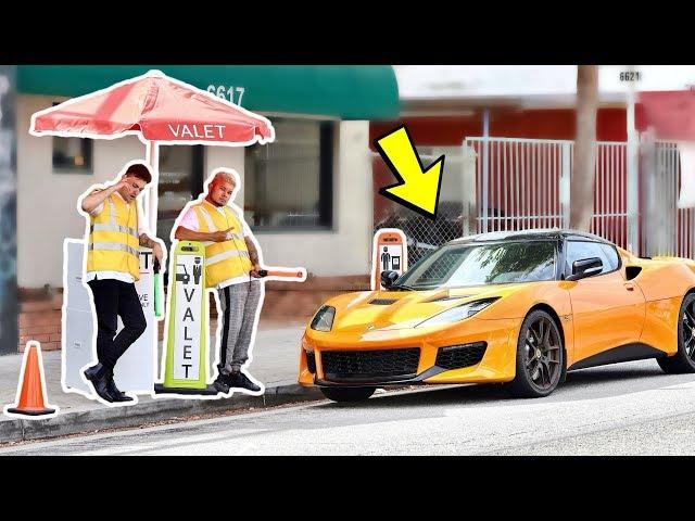 Fake Valet Parking Employee Prank!