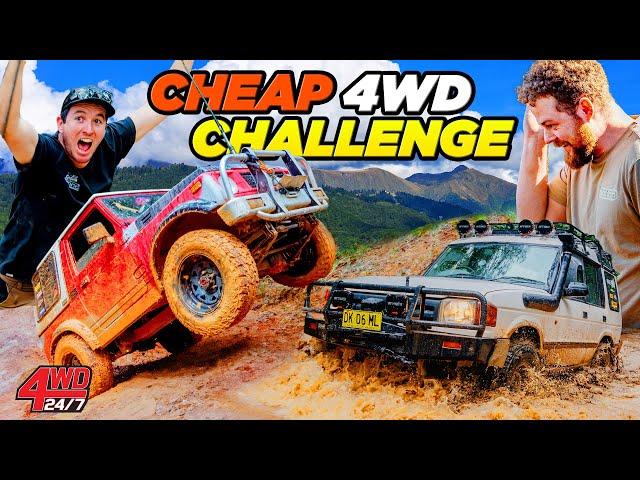 EVERYTHING BROKE AT ONCE! CVs, Tailshaft, Smashed panels - BUDGET 4WDs vs. INSANE Coffs 4WD Tracks!