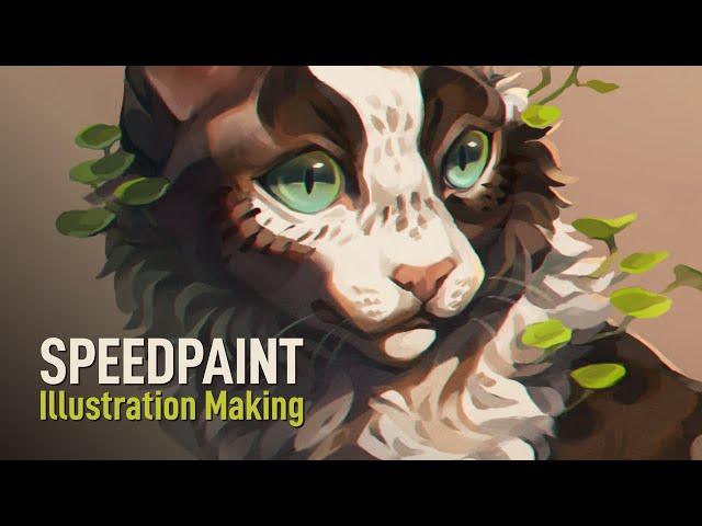 [Speedpaint] Hierbajo | Krita Timelapse