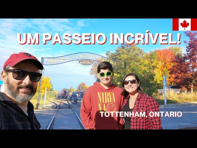 SMALL CITY IN CANADA + AUTUMN COLOURS TRAIN TOUR